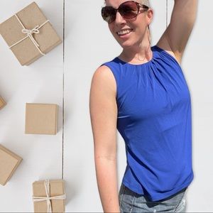 Royal Blue Calvin Klein Dress Shirt | Size Small